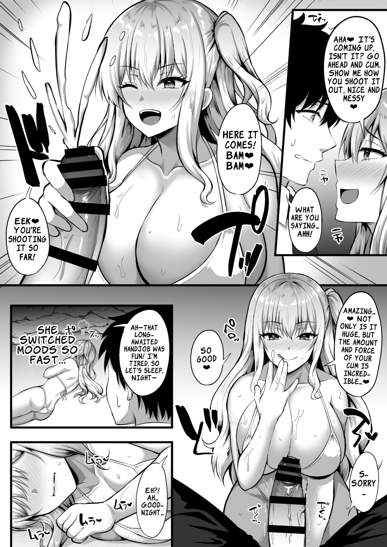 Hentai Manga Comic-The Gal and My Stranded Diary ~Our Lovey-Dovey Life Alone on a Desert Island~-Read-11